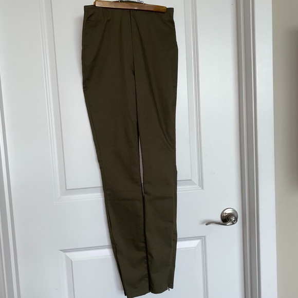 Divided H&M Olive Green Elastic Waist Pants - Picture 3 of 7
